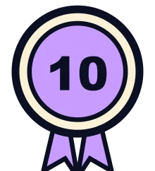 Ten Harvests badge